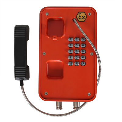 Un buon prezzo. Telefono a prova di esplosione ISDN SIP analogico con tastiera completa per aree pericolose in linea
