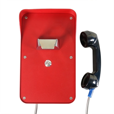 Il telefono 65VDC di emergenza del quadrante automatico della SORSATA IP65 ha laminato a freddo l'acciaio