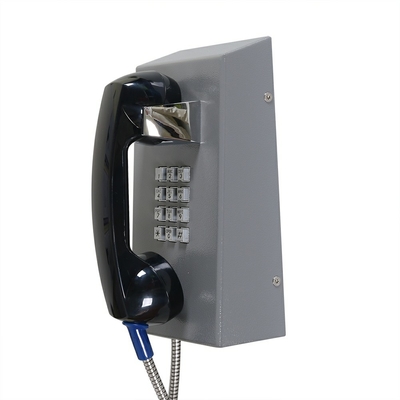 Il vandalo d'acciaio laminato a freddo GSM resistente ha composto a mano il telefono per la prigione/BANCOMAT/Banca