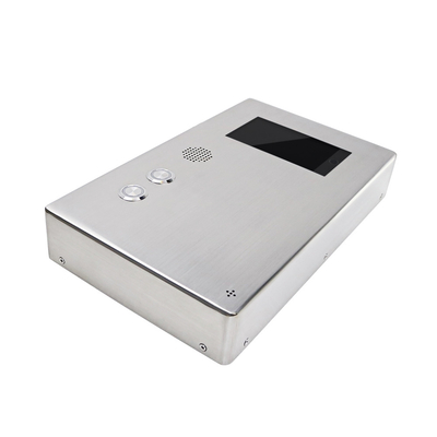 Un buon prezzo. 1024x600 LCD Multimedia Video SIP Telefono IP54 SUS316 Corpo in acciaio inossidabile in linea
